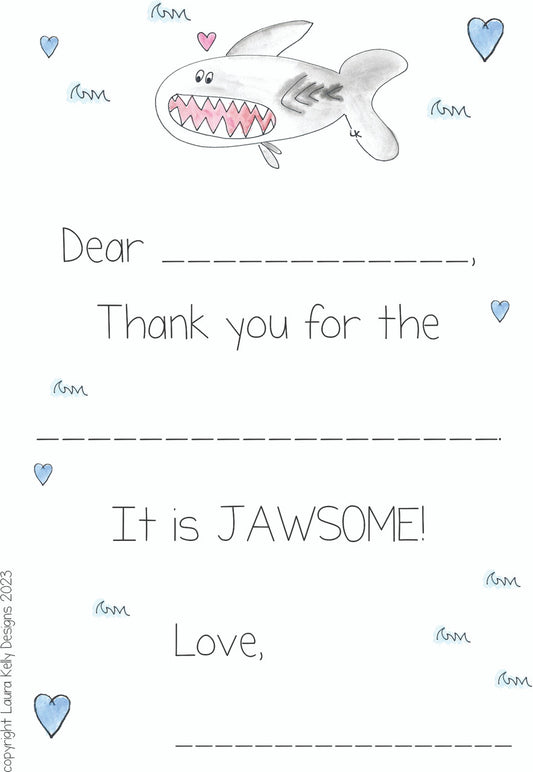 Thank You Notes - Shark