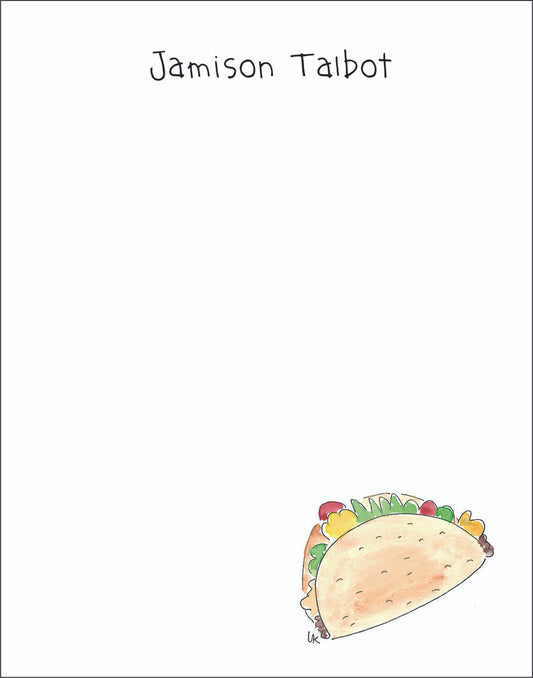 Memo Pad Set - Taco