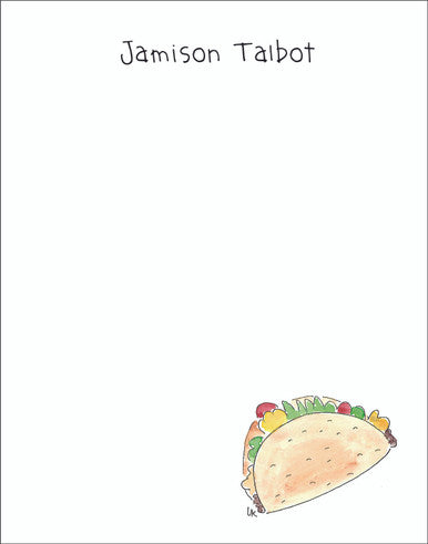 Memo Pad Set - Taco