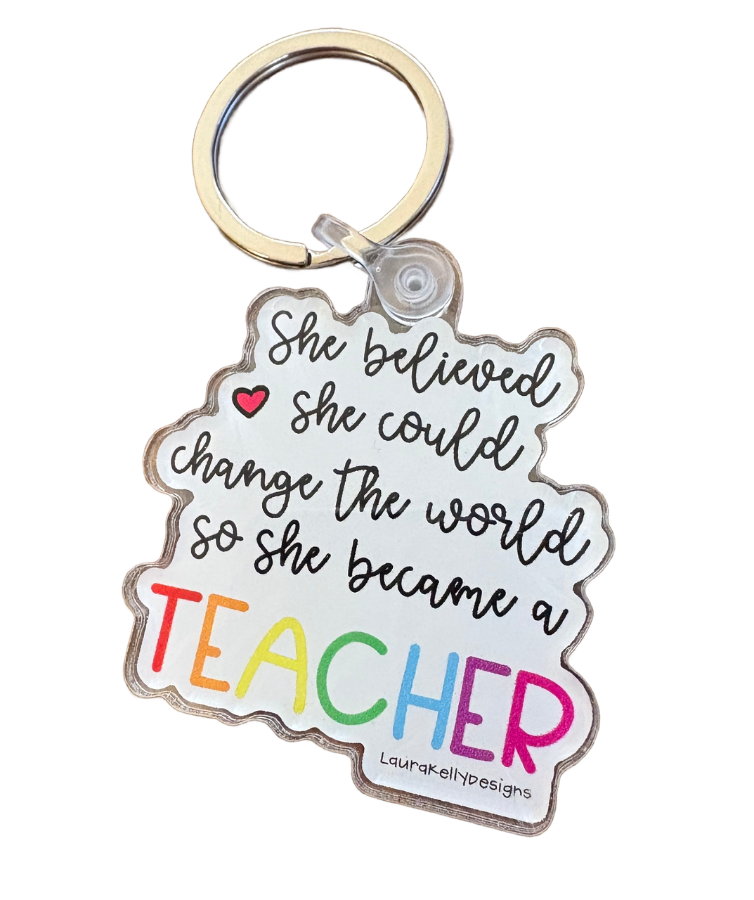 Teacher Key Ring