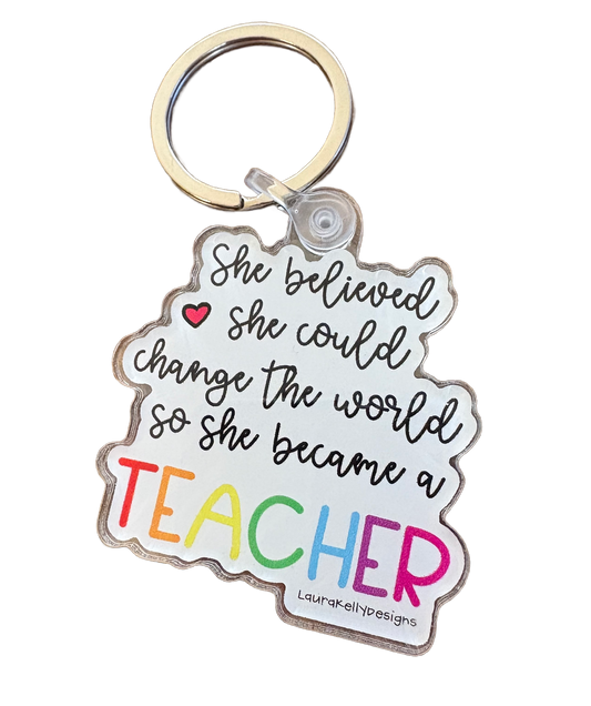 Teacher Key Ring