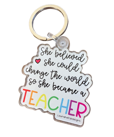 Teacher Key Ring
