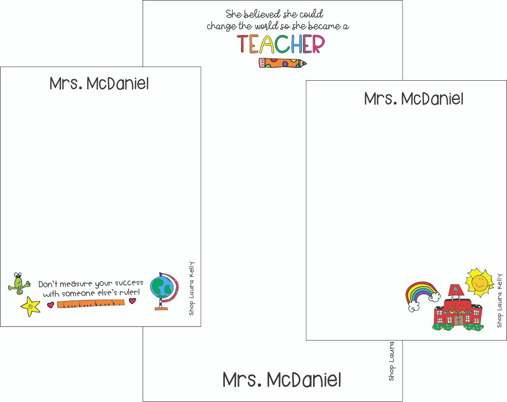 Memo Pad Set - Teacher Tribe
