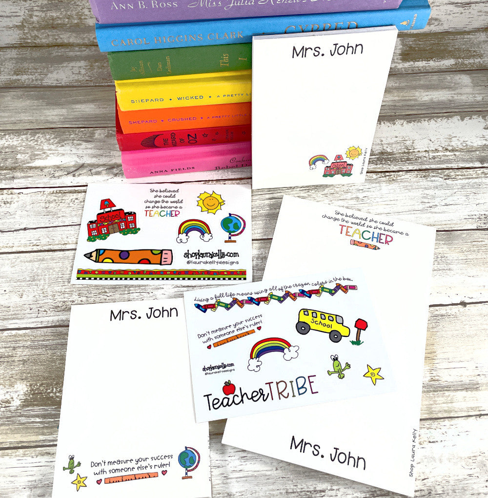 Memo Pad Set - Teacher Tribe
