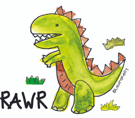 Vinyl Sticker - T Rex