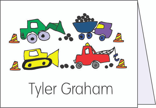 Trucks Note Cards - Quantity 50