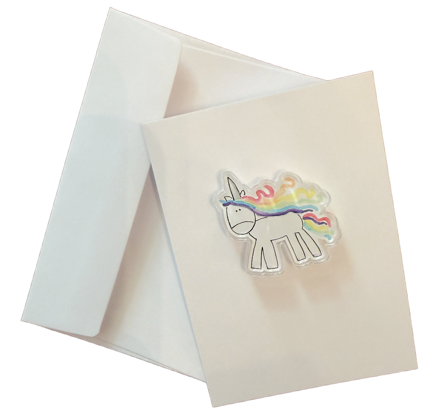 Unicorn Acrylic Pin