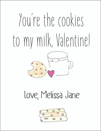 Valentine Cards Cookies With Envelopes - Qty 28