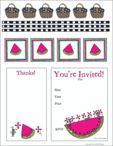 Watermelon Party Printable