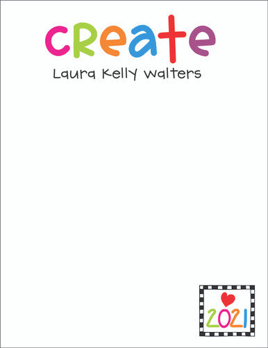 Memo Pad Set - One Word