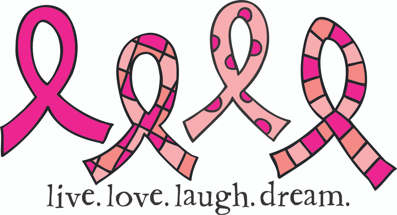 Vinyl Sticker - Pink Ribbons
