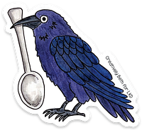 CROW VINYL STICKER